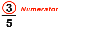 Numerator