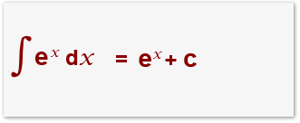 expx integration rule