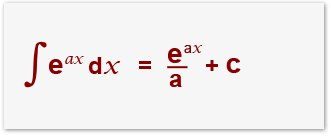 expx integration rule