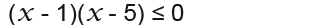 Quadratic Inequalities