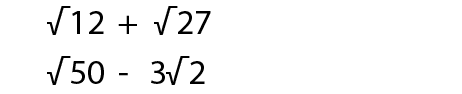 addition and subtraction of surds-10