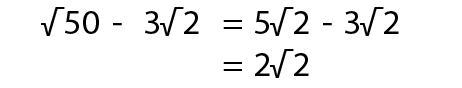 addition and subtraction of surds-13