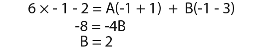 two linear factors in the denominator of partial fractions-10
