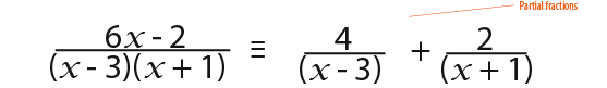 two linear factors in the denominator of partial fractions-11